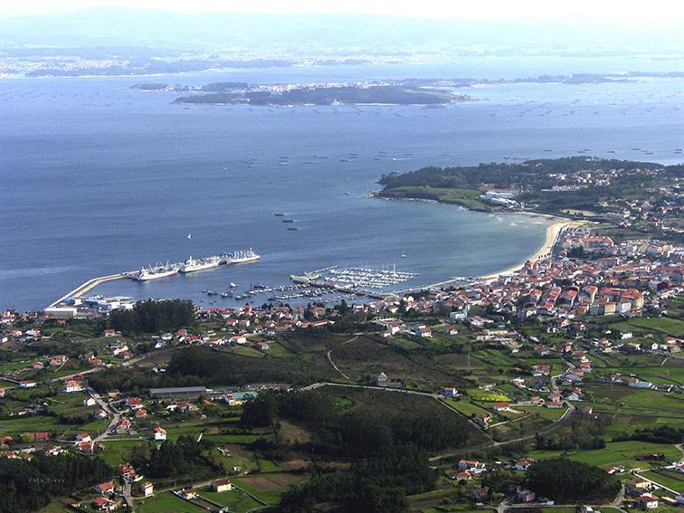 Hospedaxe A Vila Pobra Do Caraminal Bagian luar foto